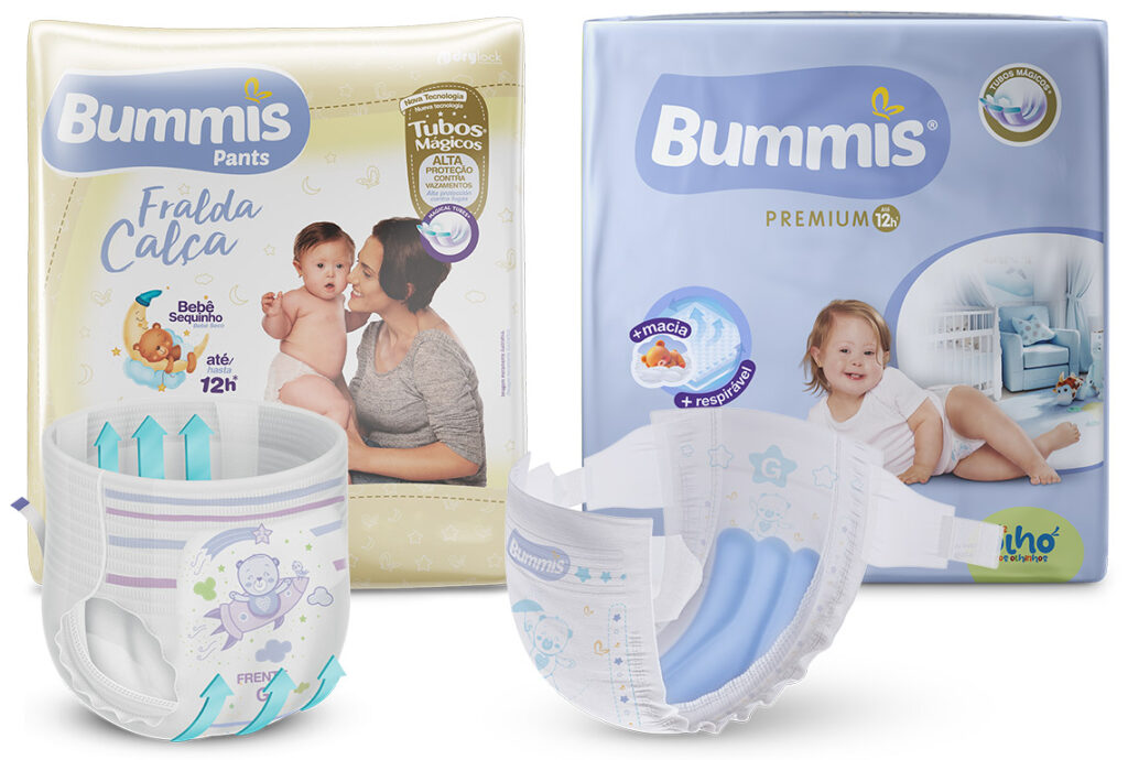 Imagens ilustraticas produtos Bummis